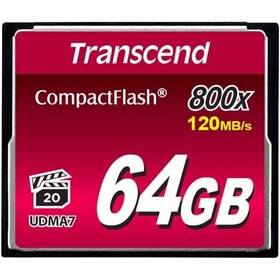 Resim TRANSCEND Transcend 64GB CF 800X Premium Hafıza Kartı 