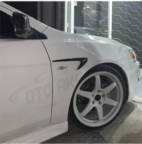 Resim Renault Grubu Çamurluk Venti Sağ - Sol Parlak Siyah 