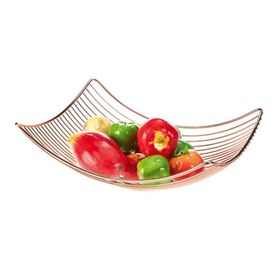 Resim Biradlı GRV-5016 Tel Meyvelik, 32x26x12 cm, Bakır 