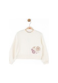 Resim Xo Kids Kiz Çocuk Sweatshirt 4-8 Yaş 37523 Krem 