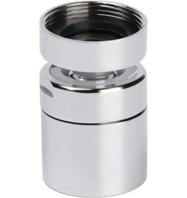 Resim Kustar Içten Dişli Su Tasarruflu 360 Derece Oynar Musluk Başlığı Prinç Paslanmazdır 