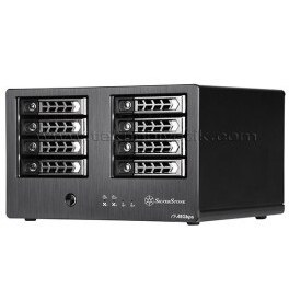 Resim Silverstone TS821S 8x2.5'' SAS / SATA 6Gbit/s Destekli Depolama 