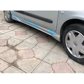 Resim Renault 19 Europa Marşpiyel Takim (Sağ-Sol) - Mat Siyah STR-466 