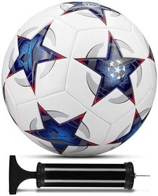 Resim Telvesse Futbol Topu Şampiyonlar Ligi Pompalı Sert Zemin Halı Saha Futbol Topu No:5 034 