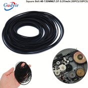Resim Kayıt Cihazı Kauçuk Kayışları, Kaset Kayıt Cihazı Tamir Bakım Karışık Kaset Kauçuk Kare Kayış 40-135mm (30 adet/50 adet) 