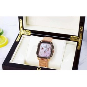 Resim Pazariz Watch Gold Series Gen 10 Özel Seri Metal/deri Çift Kordon Limited Edition Altın Rengi Akıllı Saat 