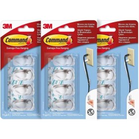 Resim Kablo Düzenleyici, Klipsli Orta, 3x 