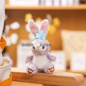 Resim Silver1 Iyi Şanslar Bebek Sevimli Karikatür Peluş Bebek Çanta Kolye Kız Öğrenci Bebek Asılı Anahtar (Yurt Dışından) 