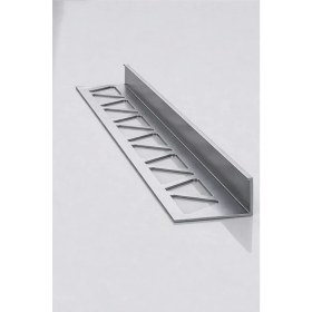 Resim Global 12 mm Alm.mat Gri Seramik Köşe L Bitim Profili ( 5 ADET ) 