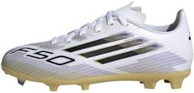 Resim adidas F50 League Firm-Multi Ground Çocuk Beyaz Çim Saha Kramponu, JH7745 