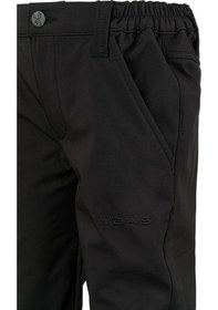 Resim 2As Bırger İnce Softshell Çocuk Pantolon Siyah 