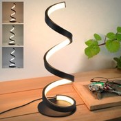 Resim Kıvrımlı Spiral Gece Lambası 