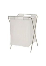 Resim Ikea Jall Çamaşır Sepeti Beyaz 50 Lt 