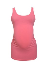 Resim Luvmabelly 1001 1010 Pamuklu 10 Renk Hamile Atleti-pembe Pembe 