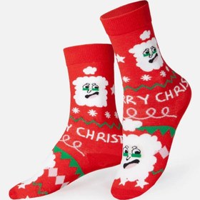 Resim Eat My Socks, Xmas Santa Çocuk Çorap 