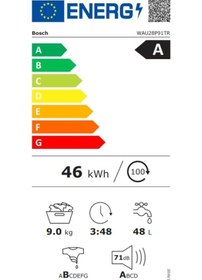 Resim Bosch WAU28P91TR 1400 Devir 9 KG Çamaşır Makinesi 