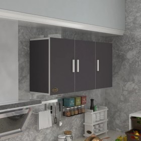 Resim Kenzlife hazır mutfak dirca22 gri 060*120*22 mutfak banyo dolabı kapaklı raflı 