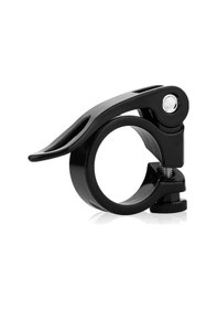 Resim Bisiklet Alüminyum Sele Sıkma Mandalı ve Kelepçesi Siyah 28.6 MM Siyah 