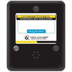 Resim Goldcar Mercedes Benz Modelleri Ile Uyumlu Universal Direksiyon Kilidi Simülatör Emülatör 