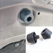 Resim Citroën ve for PEUGEOT Araçları için 2 Adet Kaput Kapağı Yastık Pimleri, Motor Kapağı Sınırlayıcı Durdurucu Tamponlar 