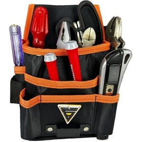 Resim Alet Edevat Malzeme Elektrikçi Tekniker Bel Çantası Siyah 