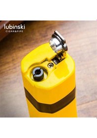 Resim Lubinski Lion Sehpalı Delicili Tek Torch Puro Çakmağı Gold 
