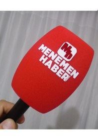 Resim Üçgen Mikrofon Süngeri Dijital Baskı 