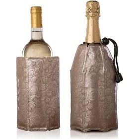 Resim Vacu Vin Aktif Şarap & Şampanya Soğutucu Platin 