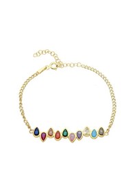 Resim Çok Renkli Bileklik 718508 Gold 