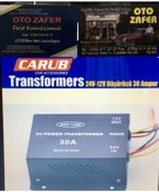 Resim Carub Düşücü 24V Dan12V Ta Transformers 30 Amper Konvertör 