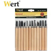 Resim Wert 2512 Ahşap Oyma Seti 12 Prç. 