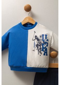 Resim U.s. Polo Assn Erkek Bebek Mavi Takım 5274-48944 mavi 