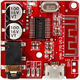 Resim ARGEROBO 5 ADET Bluetooth 4.1 MP3 Alıcı Modülü ARD-MDL 892 XH-A250 Kablosuz Stereo Ses Aktarım Kartı HW-770 
