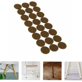 Resim Urfakent Yuvarlak Mobilya Koruyucu Keçe 24'lü Paket 