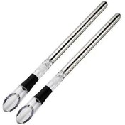 Resim Şarap Soğutucu Seti, Şişe İçin Şarap Soğutucu, Paslanmaz Çelik Şarap Soğutucu Çubuğu, Şarap Kadehli Şarap Sürahisi 