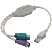 Resim Powermaster Pm-2505 Usb To Ps2 Klavye Çevirici Kx-203 