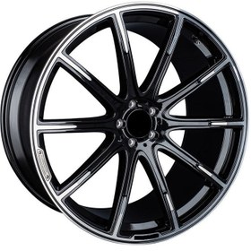 Resim R1 Wheels 19 inç 5*114.3 ET38 Füme Jant Takımı (J-1368) 