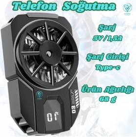 Resim Blic Hava Soğutmalı Cep Telefon Soğutma Fanı Radyatör Soğutucu cok iyi, cooling phone fan 