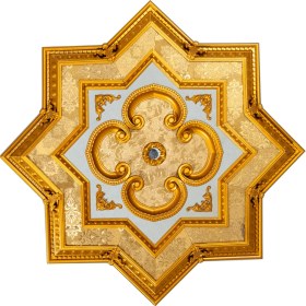Resim Decogold Yıldız Saray Tavan Göbek 120 cm 