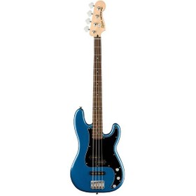 Resim Squier Affinity Precision Bass PJ Laurel Klavye Lake Placid Blue Bas Gitar 
