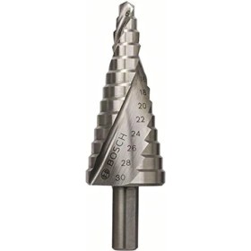 Resim Professional Accessories Hss Kademeli Matkap Ucu (Ince Malzemeler Için, Örneğin Çelik Sac, Çap 6-30 Mm, 13 Kademeli) 