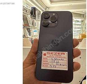 Resim Apple iPhone 14 Pro Max İkinci El YD | 128 GB | Mor 