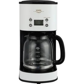 Resim Vestel Rustik Beyaz Filtre Kahve Makinesi 