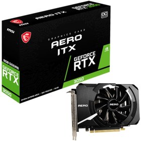 Resim MSI NVIDIA GeForce RTX 3050 Aero ITX 8G OC 8 GB GDDR6 128 Bit Ekran Kartı 
