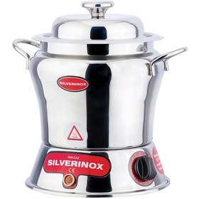 Resim Işıkgaz Silverinox Elektrikli Çikolata Sos Potu - Iskender Sosluk 