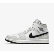 Resim Nike Air Jordan 1 Mid "light Smoke Grey" (w) Kadın Spor Ayakkabı 