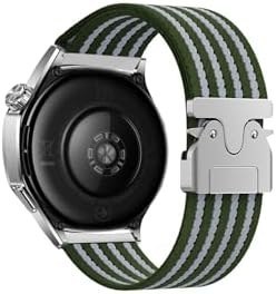 Resim CONSTRAIN - Samsung ile uyumlu Watch 46mm Gear S3 22mm Kordon Kelebek Klipsli Naylon Kumaş Hasır Örgülü 133 