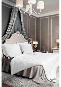 Resim Varol Laura Home Majesti Yorgan King Size Beyaz 
