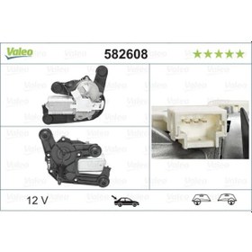 Resim VALEO 582608 SİLECEK MOTORU (ARKA) CITROEN C4. C4 Entreprise (09/ 