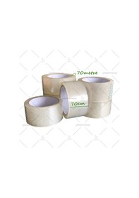 Resim ŞEFFAF Koli Bandı En:70cm Metraj:70metre (6.adet) 